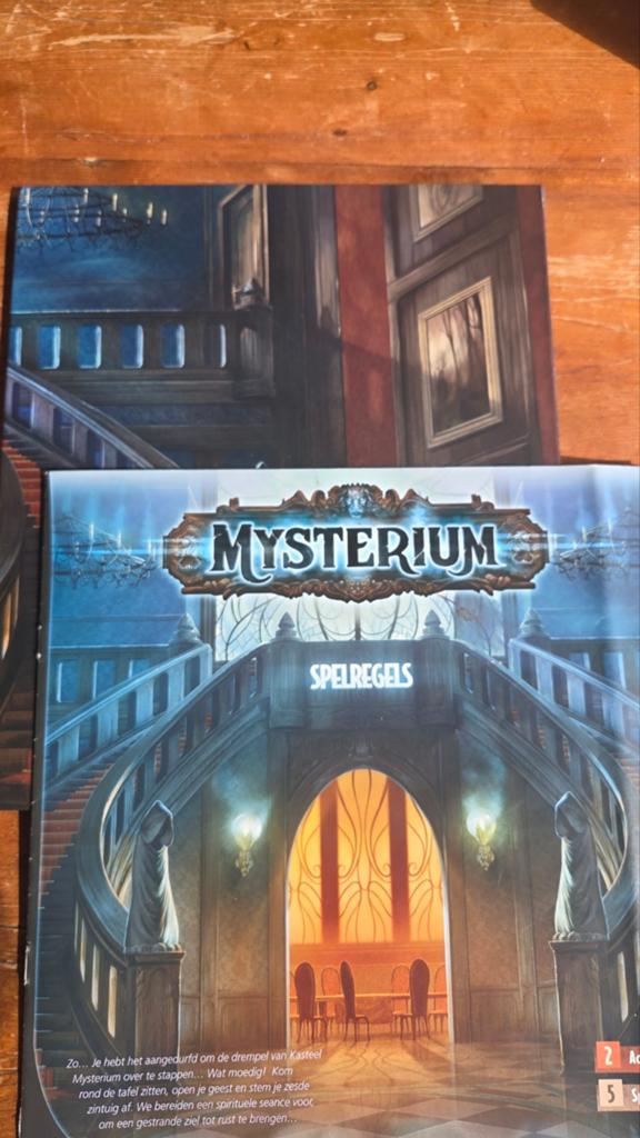 Mysterium Bordspel - Zo goed als nieuw, Vijf spelers of meer, Ophalen of Verzenden, Zo goed als nieuw, Libellud