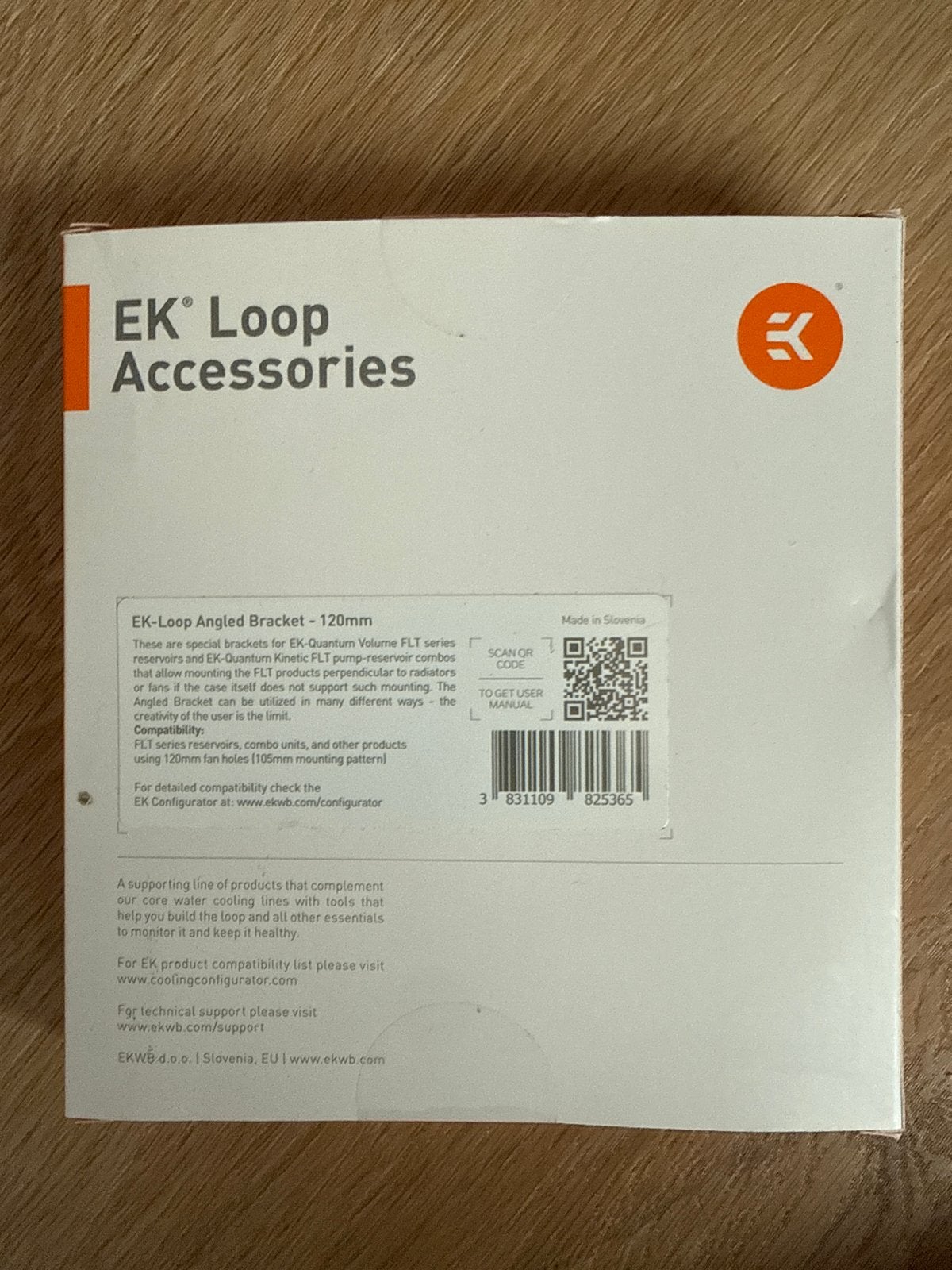 EK-Loop Angled Bracket - 120mm (Nieuw), Ophalen of Verzenden, Zo goed als nieuw