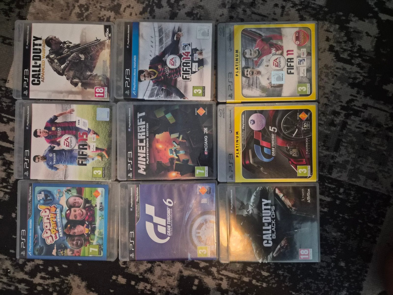 PS3 Games Call of Duty, FIFA, Minecraft, Gran Turism, Spelcomputers en Games, Games | Sony PlayStation 3, Ophalen, Gebruikt, Shooter