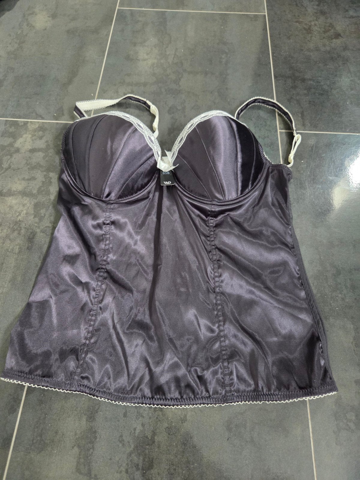 Corset / bustier, Verzenden, Zwart, Body of Korset