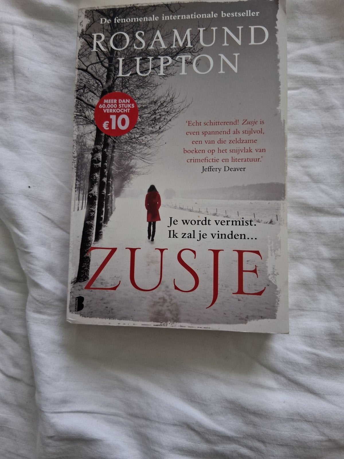 Rosamund Lupton - Zusje, Ophalen of Verzenden, Gelezen, Rosamund Lupton