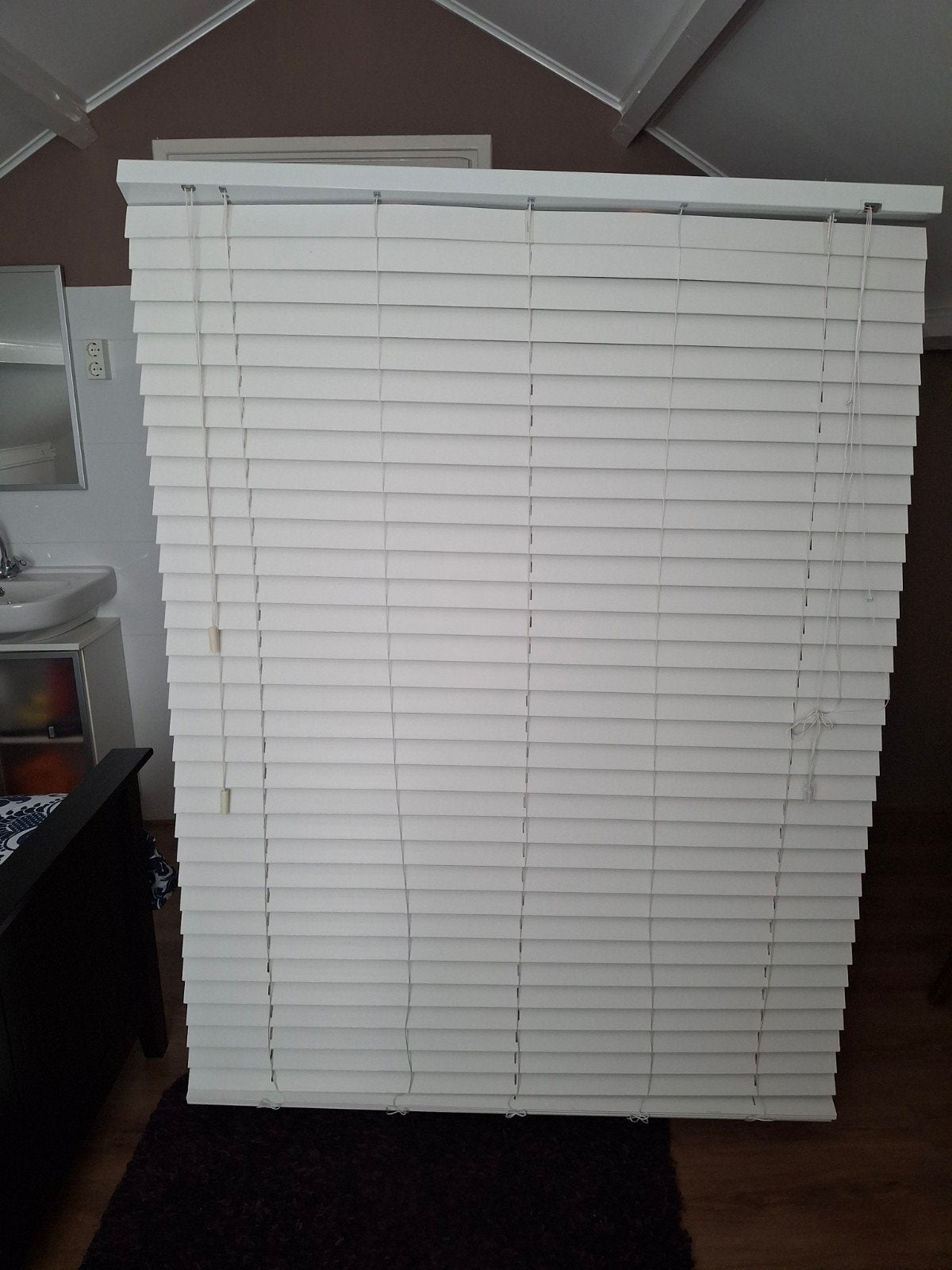Luxaflex 120 cm breed 180 cm hoog, Ophalen, Wit, 100 tot 150 cm, 150 tot 200 cm