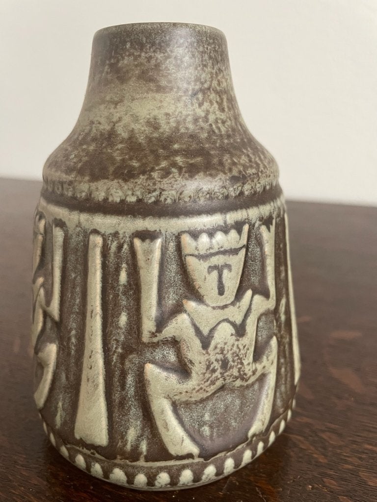 Vaas Joghus Bornholm gesigneerd keramiek, Antiek en Kunst, Ophalen of Verzenden