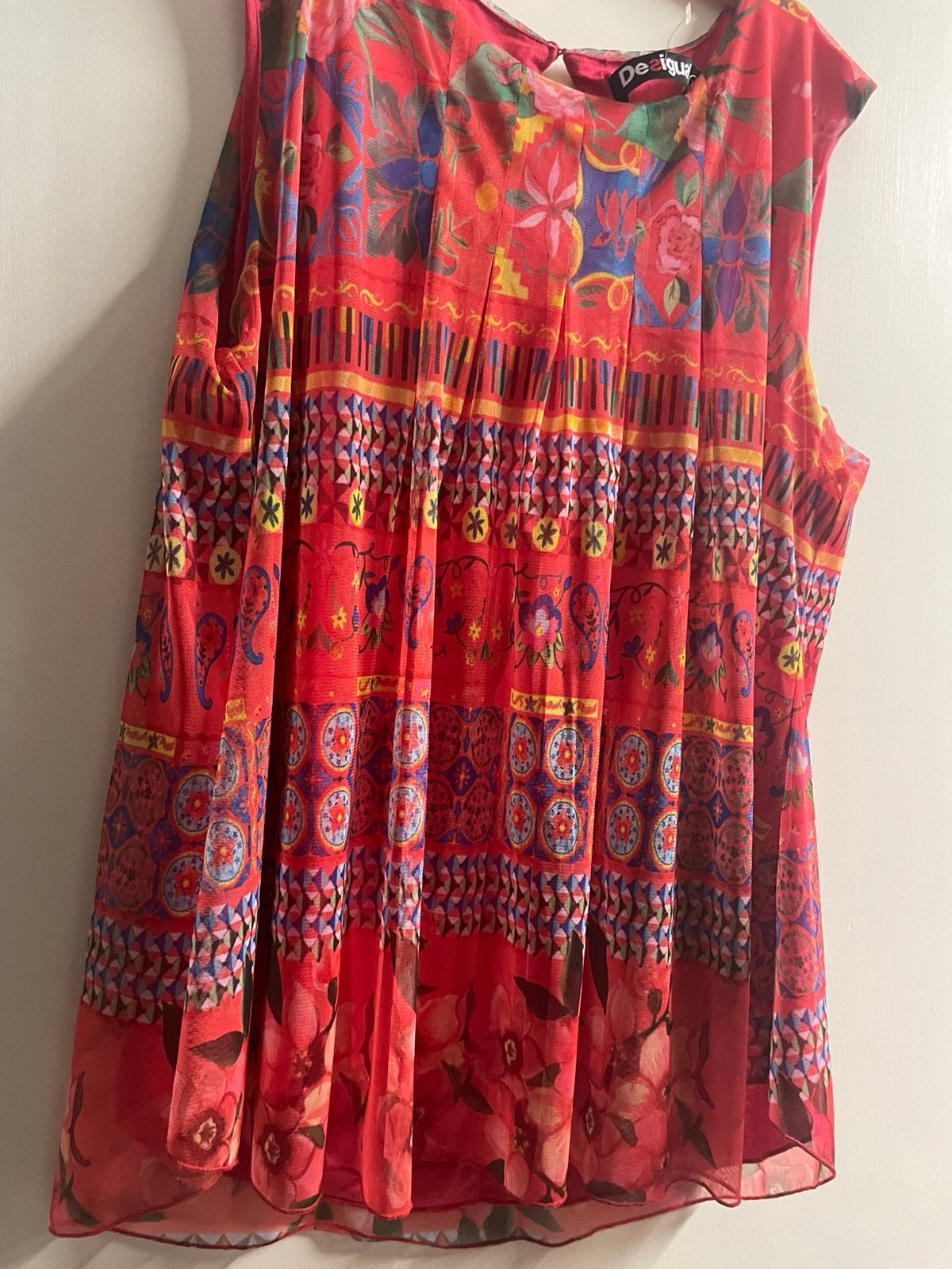 Originele Desigual blouse. Mt L., Ophalen of Verzenden, Zo goed als nieuw, Maat 42/44 (L), Boven de knie