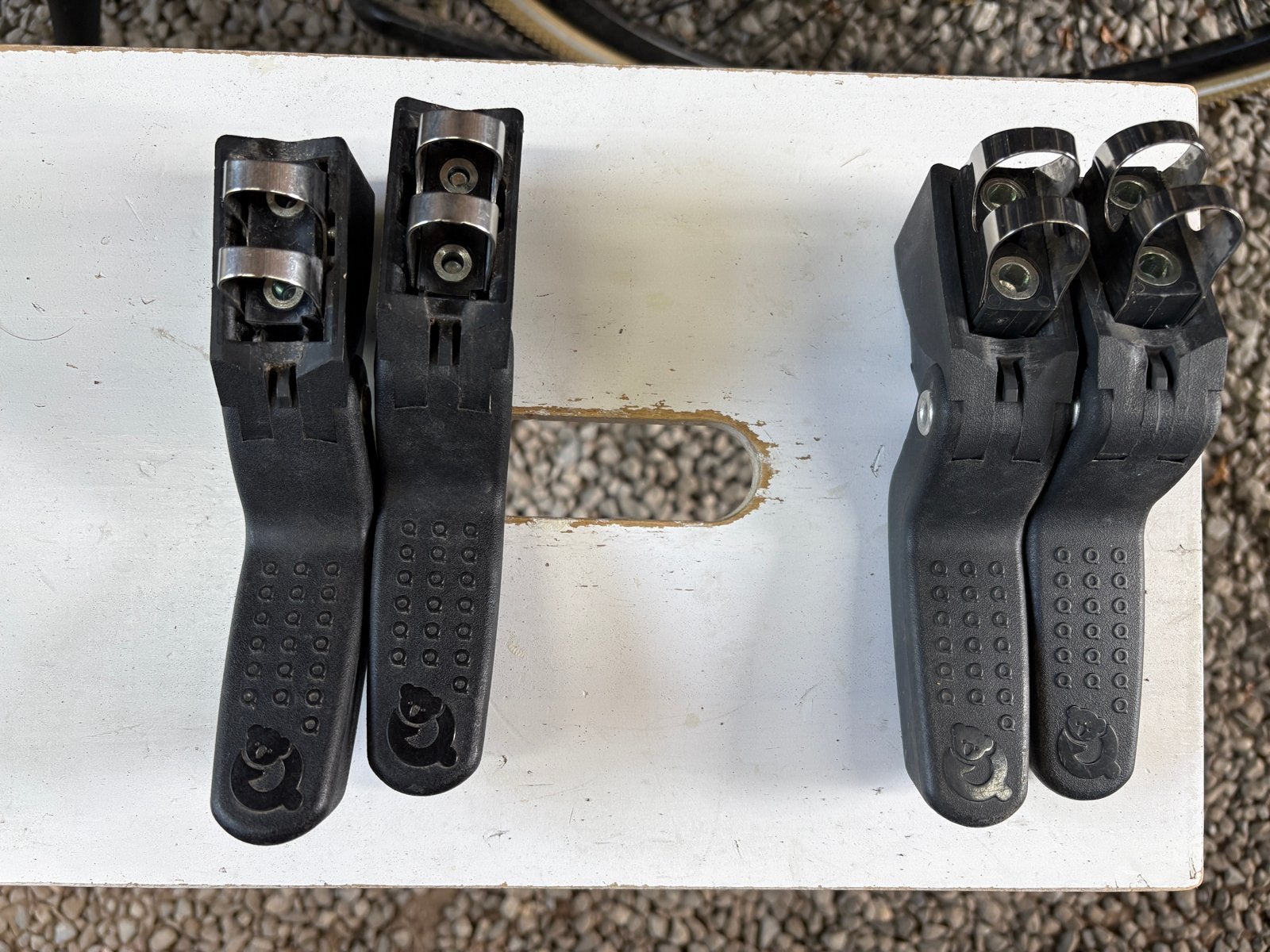 Bobike voetsteuntjes, Achterzitje, Ophalen of Verzenden, 9 t/m 36 kg, Gebruikt