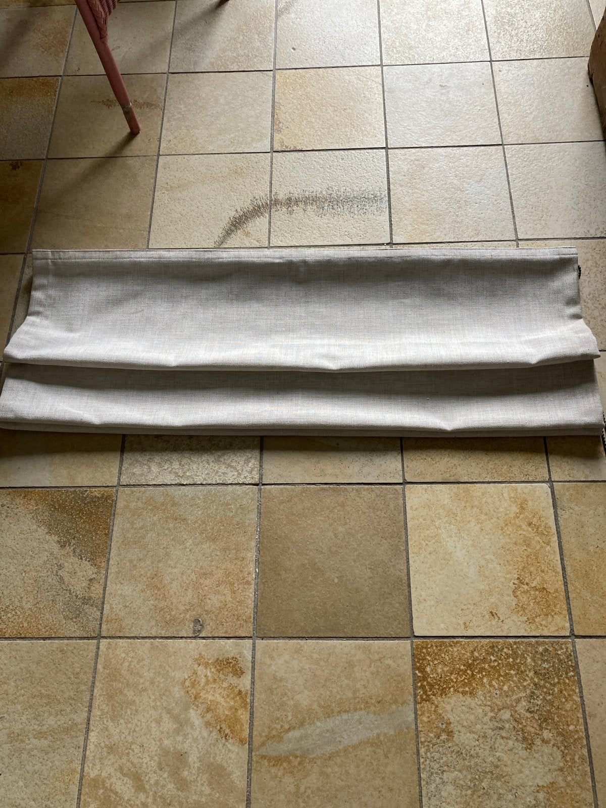Lichtdoorlatend Vouwgordijn - Beige/Crème, Beige, Nieuw, Ophalen of Verzenden, Lichtdoorlatend