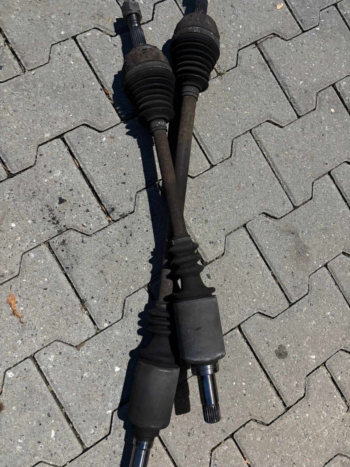 Saxo 1.1, set aandrijfassen. 107k km gelopen, Ophalen of Verzenden, Gebruikt, Citroën