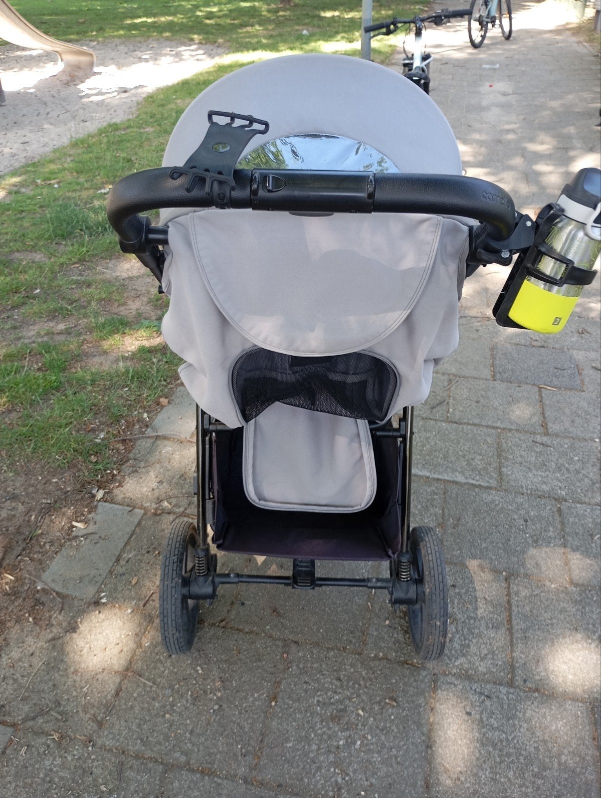 Carrello Bravo kinderwagen - Grijs, Ophalen of Verzenden, Gebruikt, Overige merken, Verstelbare rugleuning