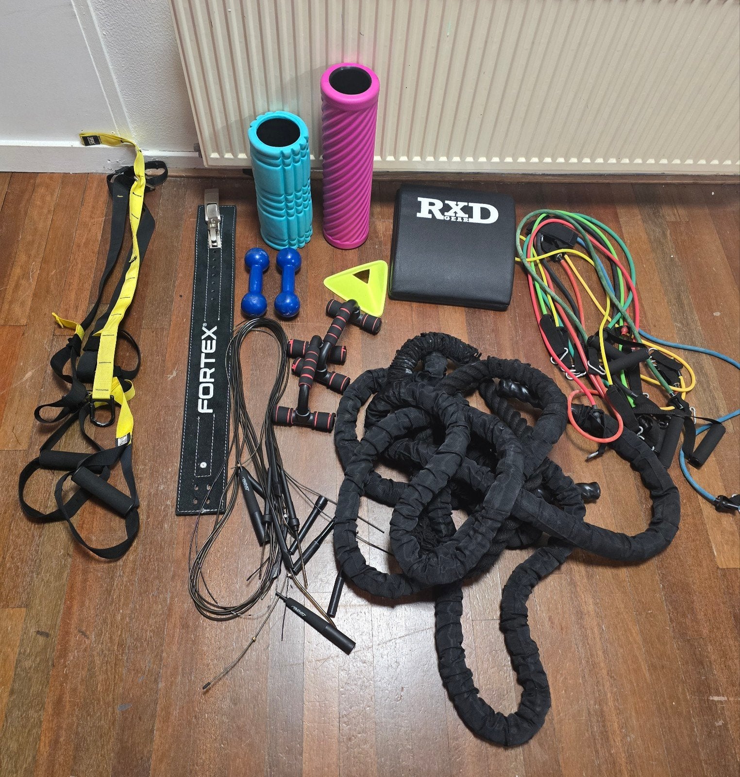 Fitness spullen – TRX, banden, abmat, foamrollers e.a., Ophalen, Benen, Overige typen