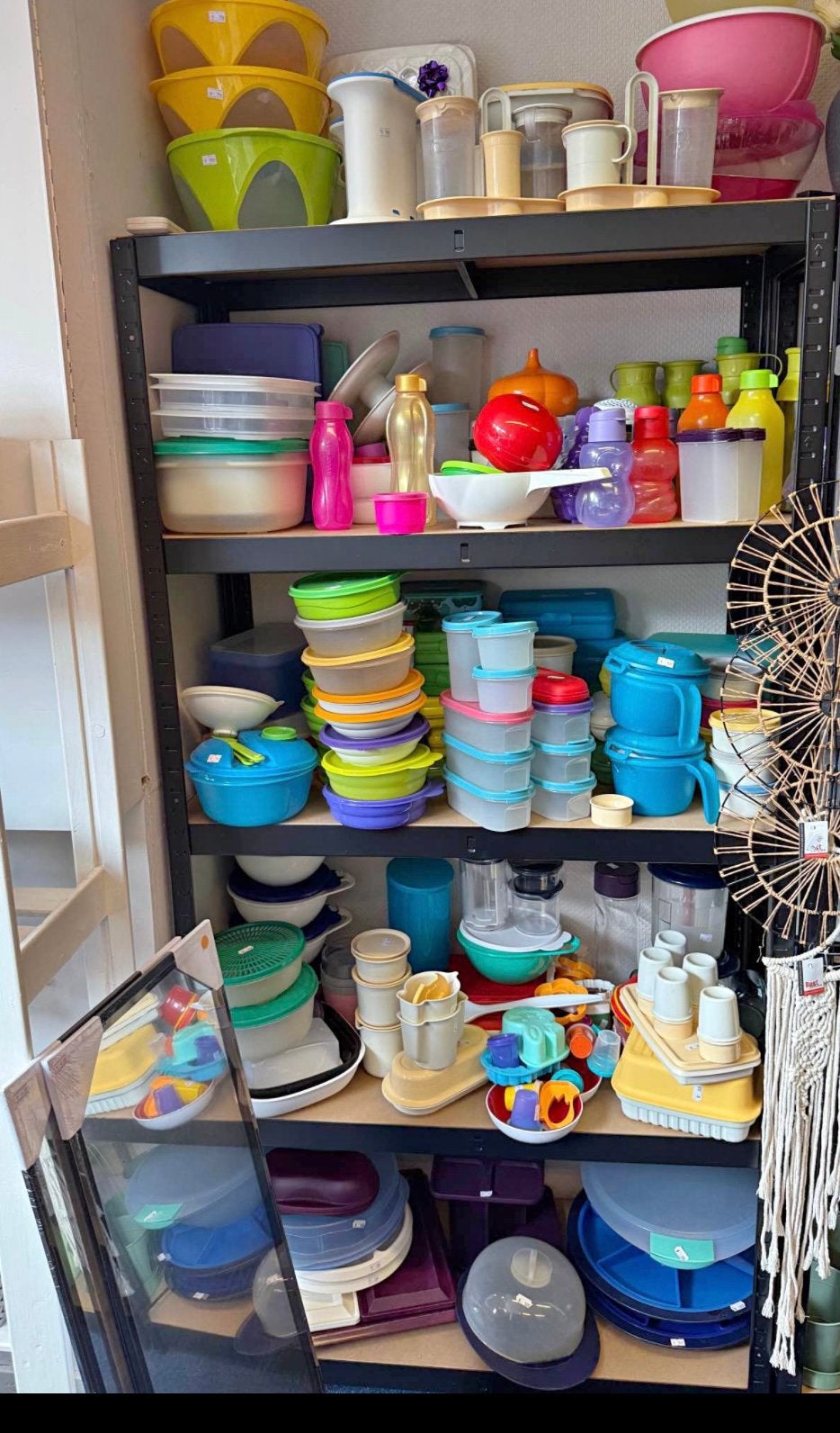 Grote collectie Tupperware: Bakken, kommen, flessen en meer, Ophalen, Gebruikt, Blauw, Luchtdicht