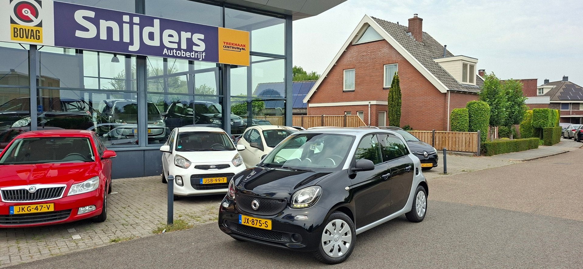 Smart Forfour 1.0 Pure AIRCO/CRUISECONTROL, Auto's, Dealer onderhouden, Achterwielaandrijving, Gebruikt, 4 stoelen
