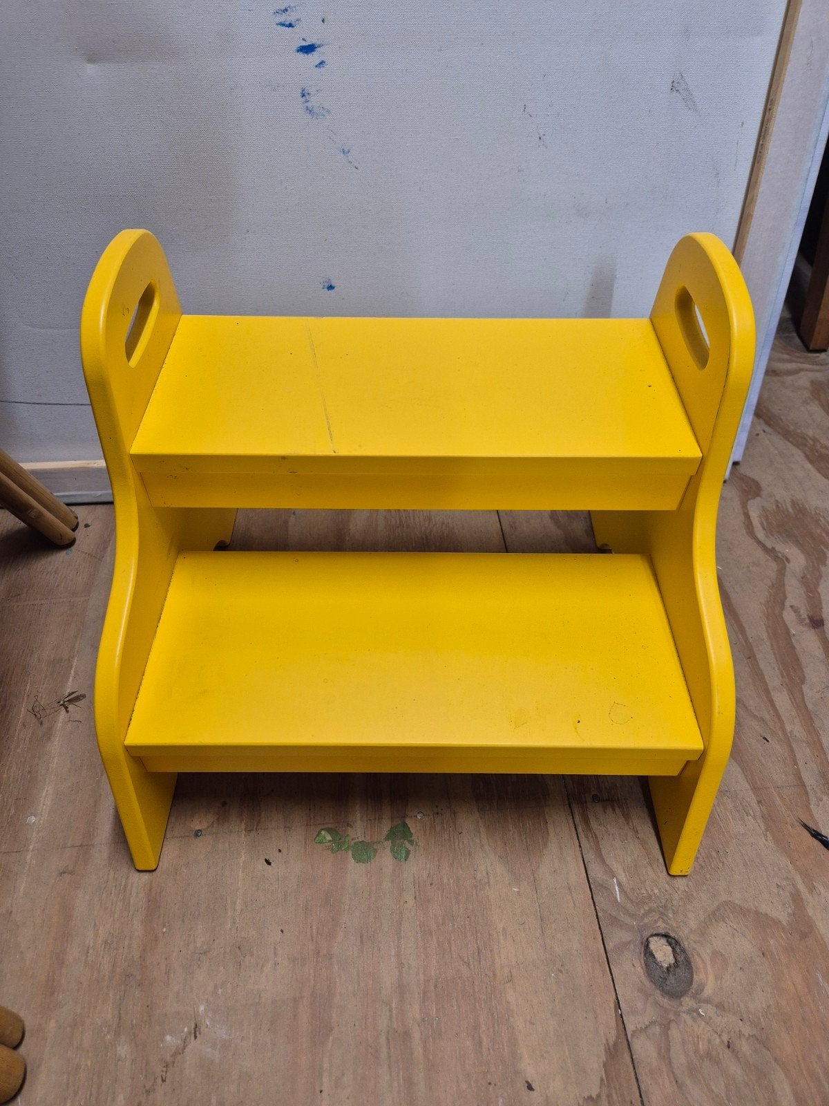 Gele houten opstapje voor kinderen Ikea, Ophalen