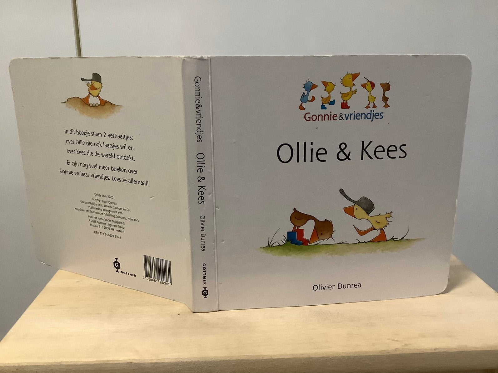 Duo Boek Ollie laarsjes Kees ontdekt wereld gansjes Gonnie, Ophalen of Verzenden, Gelezen, 2 tot 3 jaar