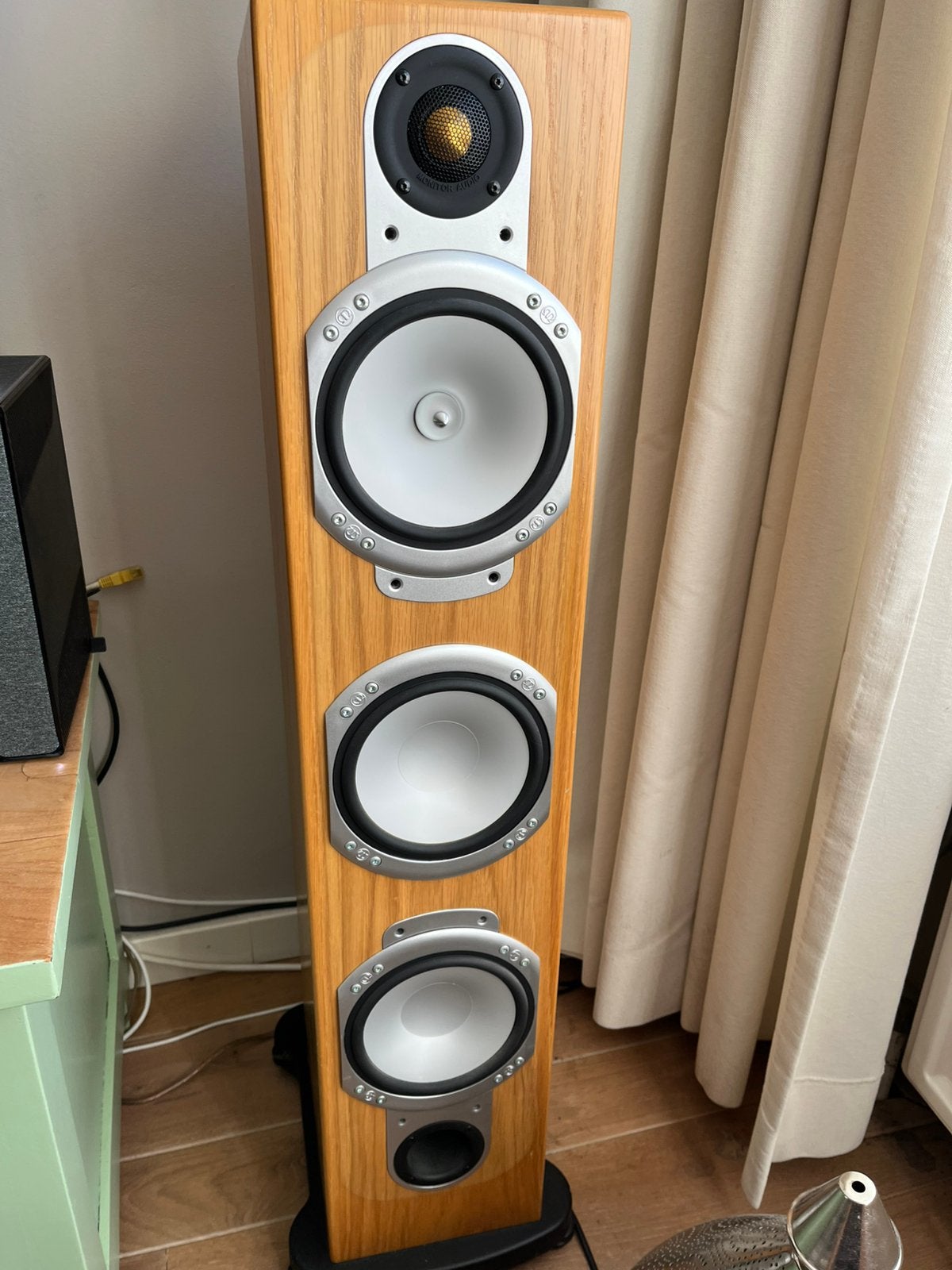 Zeer nette monitor audio RS8 speakers, Ophalen, Gebruikt, Monitor Audio