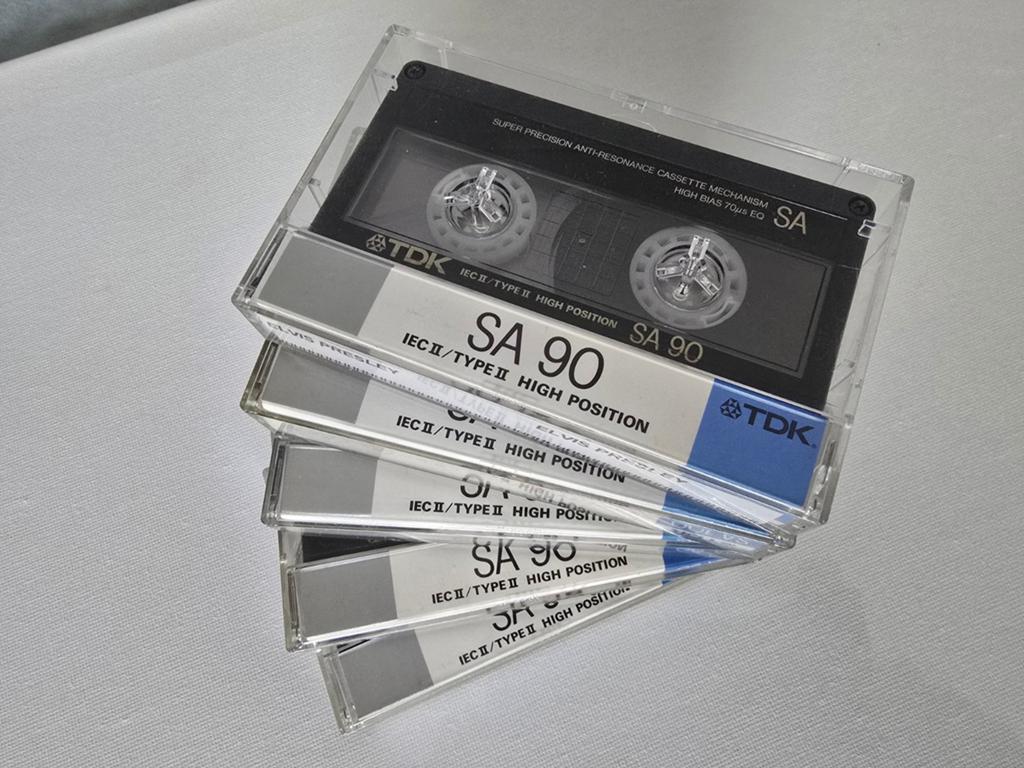 5 TDK SA 90 MIN, 2 t/m 25 bandjes, Overige genres, Ophalen of Verzenden, Zo goed als nieuw