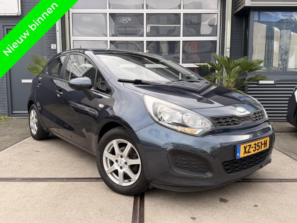 Kia Rio 1.2 CVVT ComfortLine Airco 5drs! inruil mogelijk!, Auto's, 21 km/l, 86 pk, 4 cilinders, Origineel Nederlands
