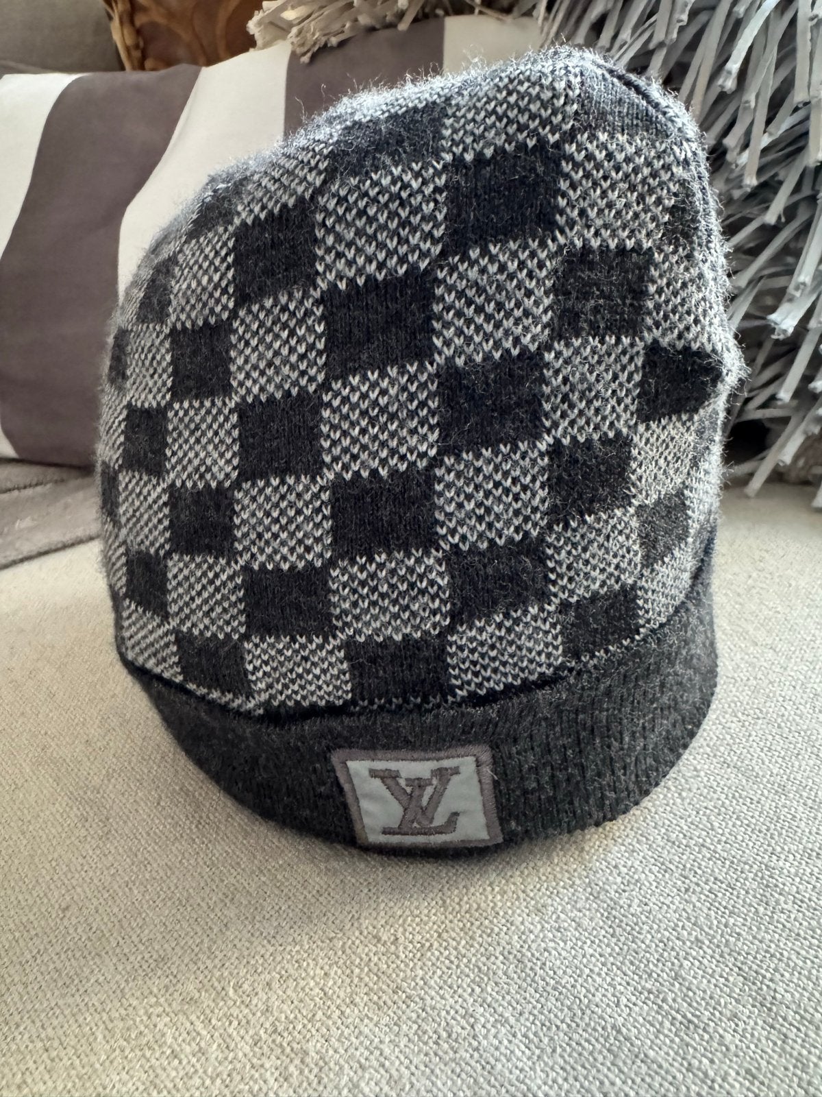 Muts en pet - Louis Vuitton en Gucci stijl, Ophalen of Verzenden, Gedragen, One size fits all, Hoed
