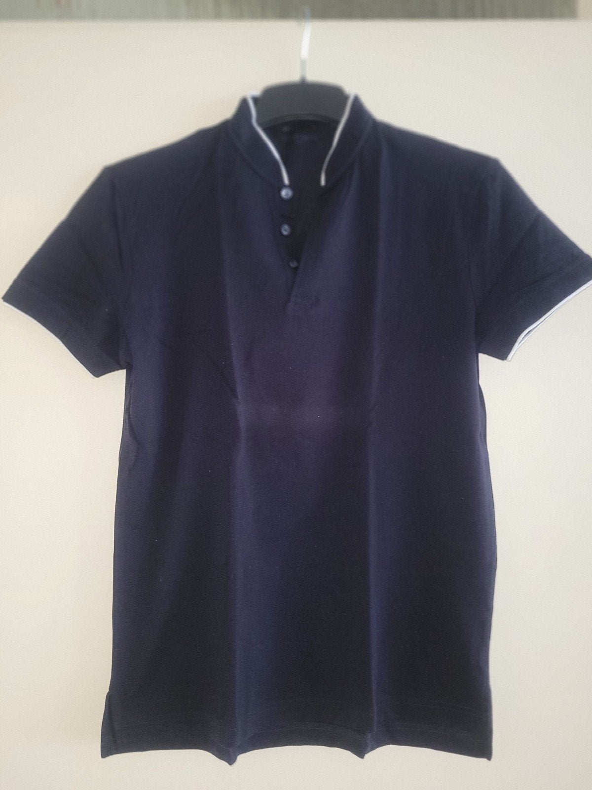 Antony Morato Gold Polo Shirt - Donkerblauw, Ophalen, Antony Morato, Zo goed als nieuw, Maat 48/50 (M)
