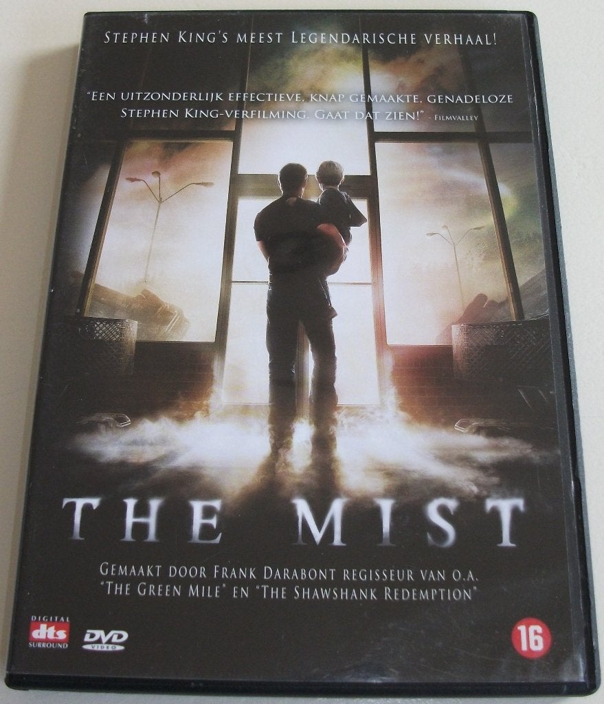 Dvd *** MIST *** Stephen King, Cd's en Dvd's, Dvd's | Horror, Zo goed als nieuw, Overige genres, Vanaf 16 jaar, Ophalen of Verzenden