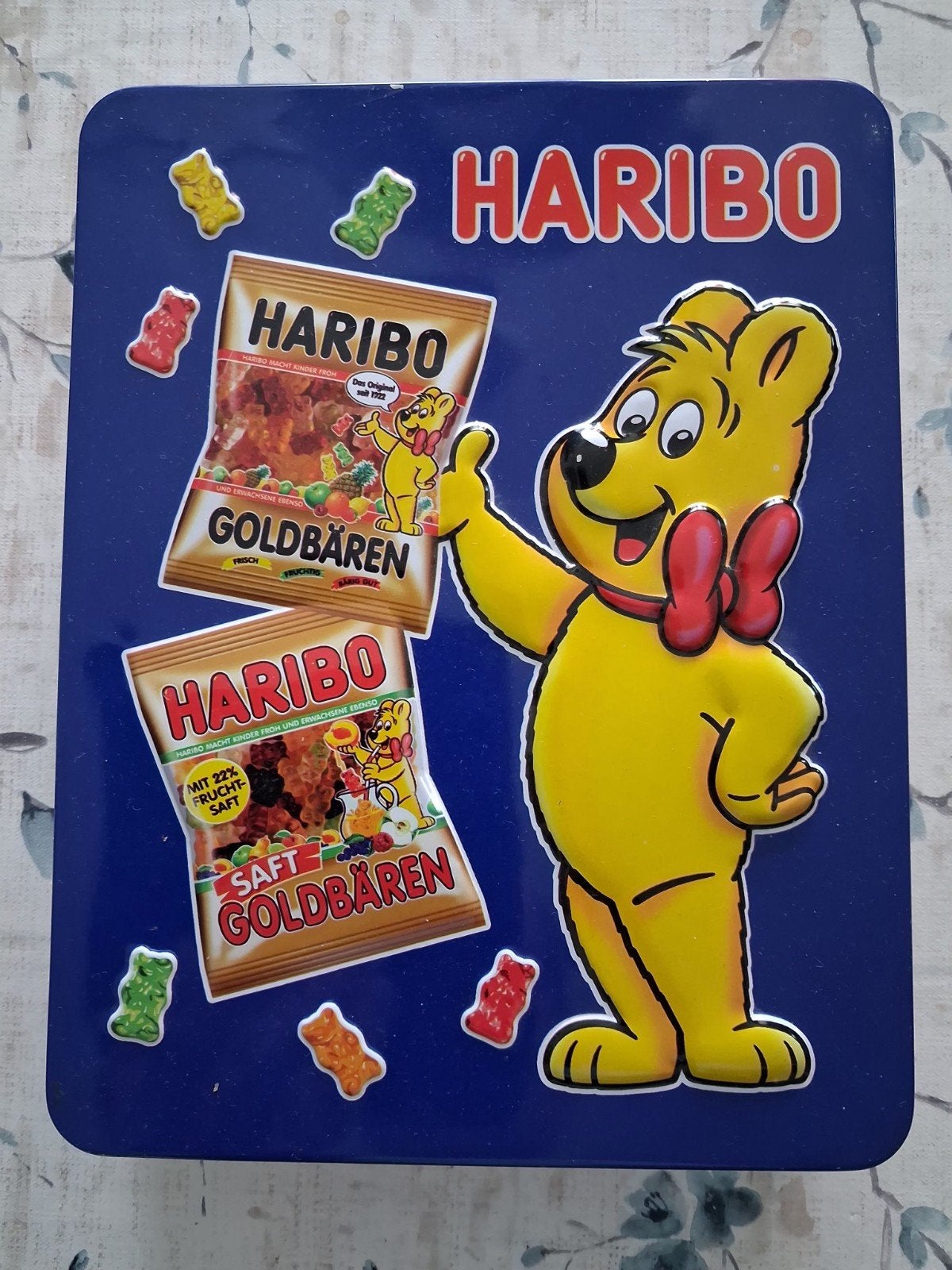 Haribo bewaarblik - Goldbären design, Verzamelen, Ophalen of Verzenden, Gebruikt, Overige, Overige merken