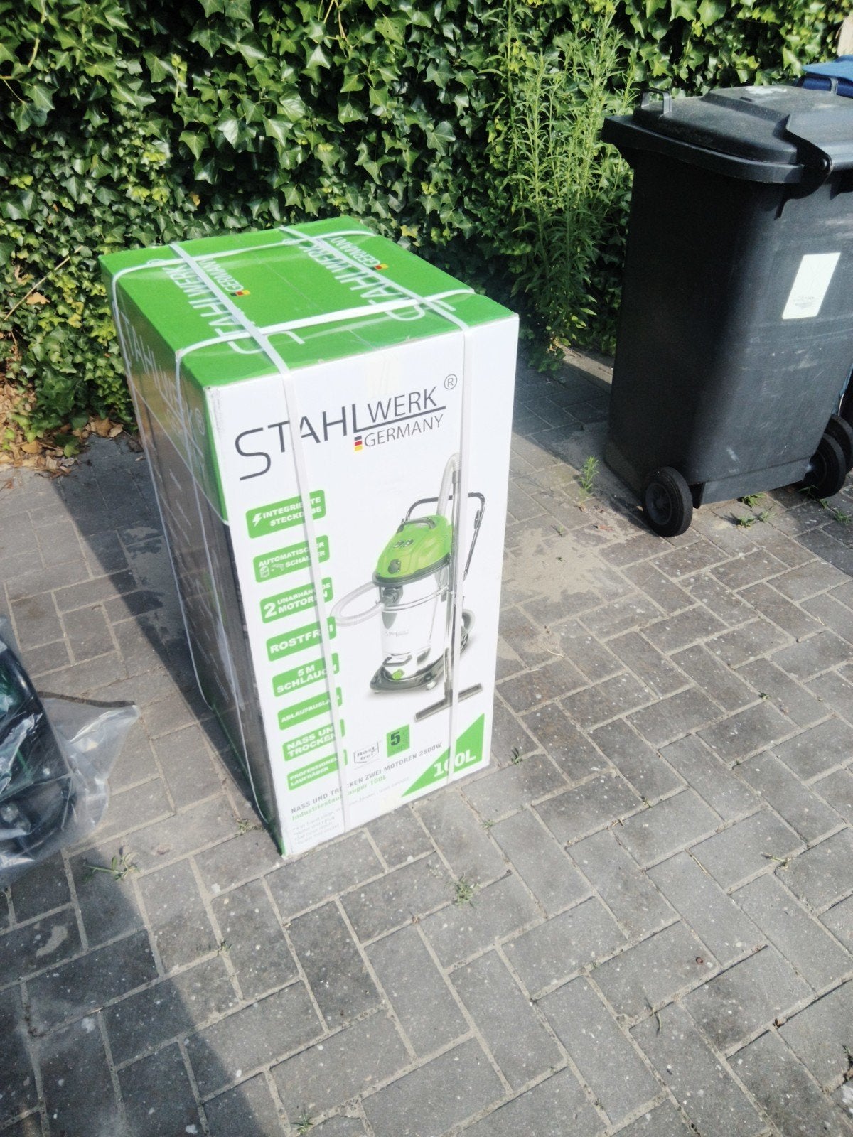 Stahlwerk Industriële Stofzuiger 100L - Nieuw in doos, Witgoed en Apparatuur, Ophalen, Nieuw, Industriële stofzuiger, 2000 watt of meer