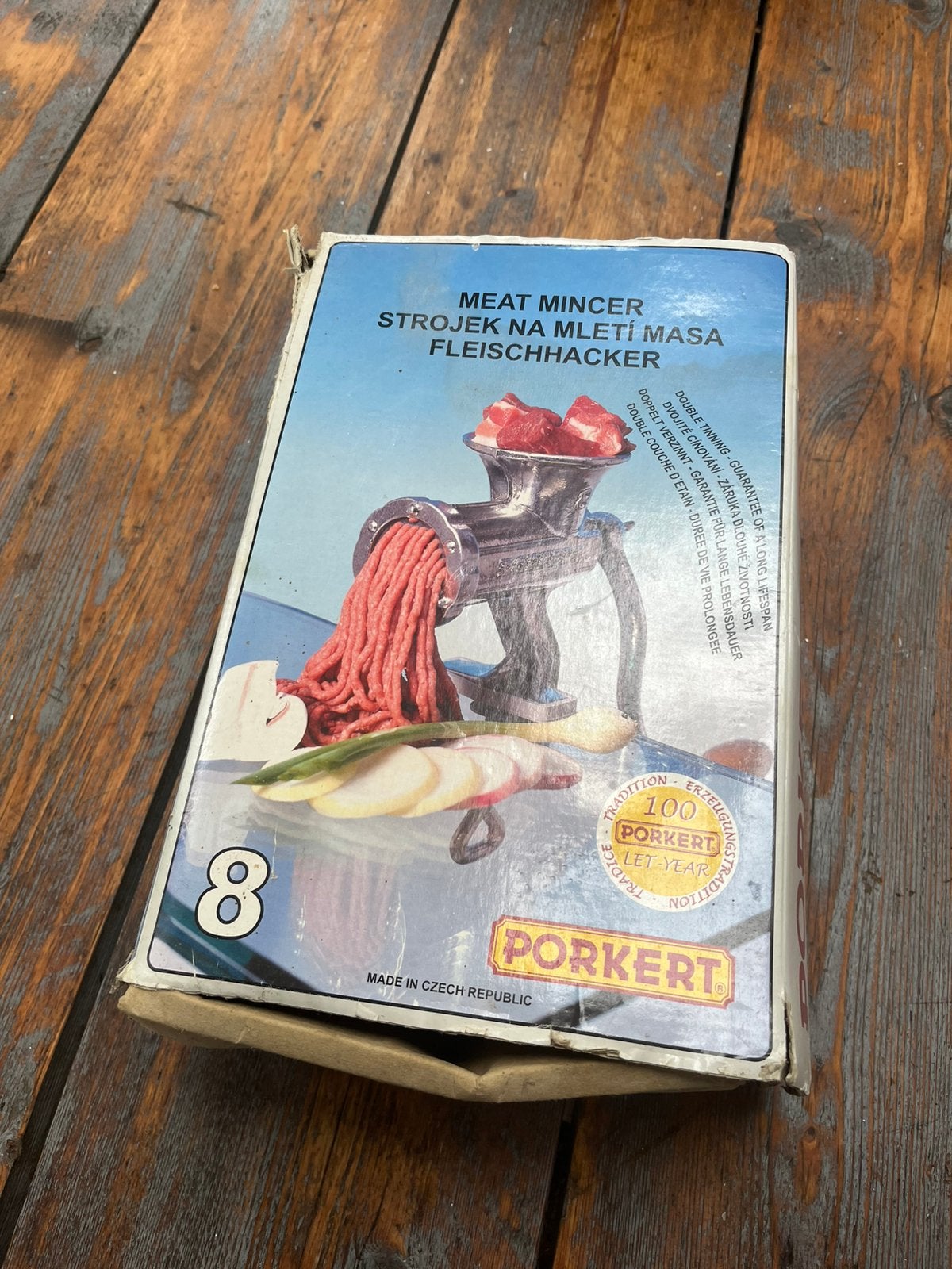 Porkert vlees/gehakt molen, Ophalen of Verzenden