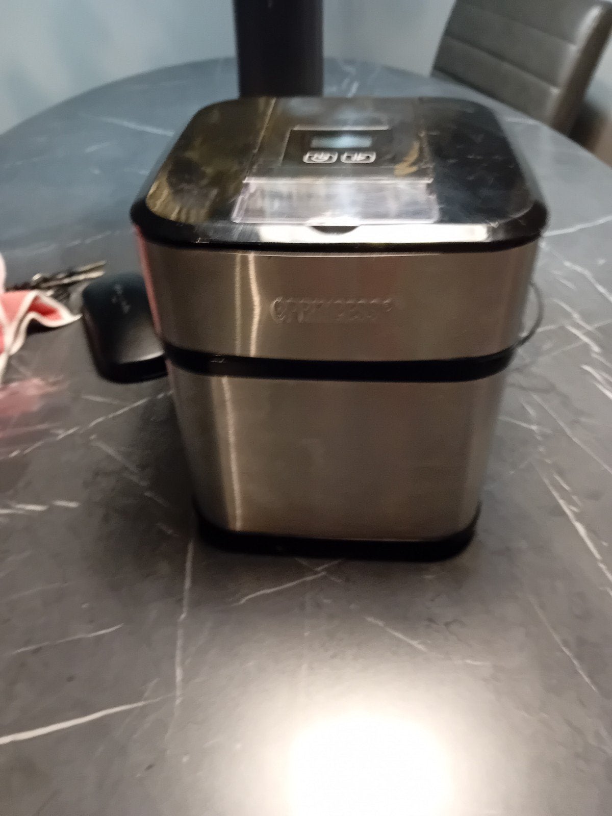 ijsmachine, Witgoed en Apparatuur, Keukenmixers, Minder dan 1 liter, Ophalen of Verzenden, Zo goed als nieuw, 3 snelheden of meer