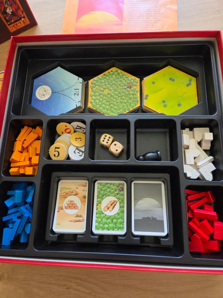 Catan houten versie - Nooit meegespeeld, Drie of vier spelers, Ophalen of Verzenden, Zo goed als nieuw, 999 Games
