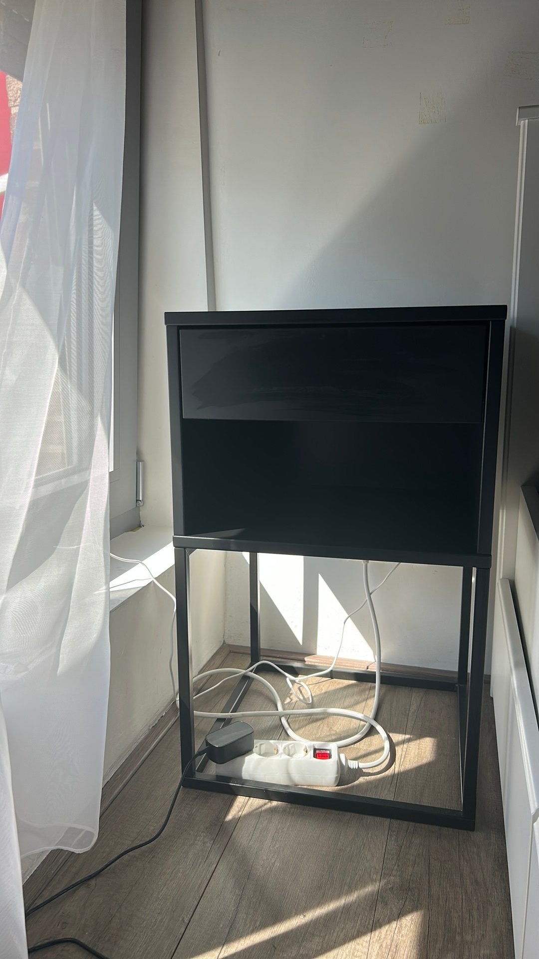 Nachtkastje Ikea, Huis en Inrichting, Slaapkamer | Nachtkastjes, Ophalen, Zo goed als nieuw, Minder dan 45 cm, Minder dan 55 cm