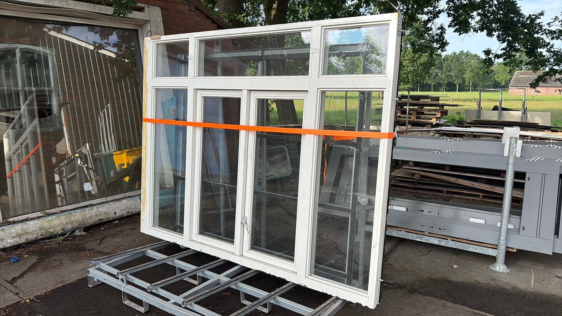 Raamkozijn, Doe-het-zelf en Verbouw, Raamkozijn, Ophalen of Verzenden, Zo goed als nieuw, 75 tot 150 cm