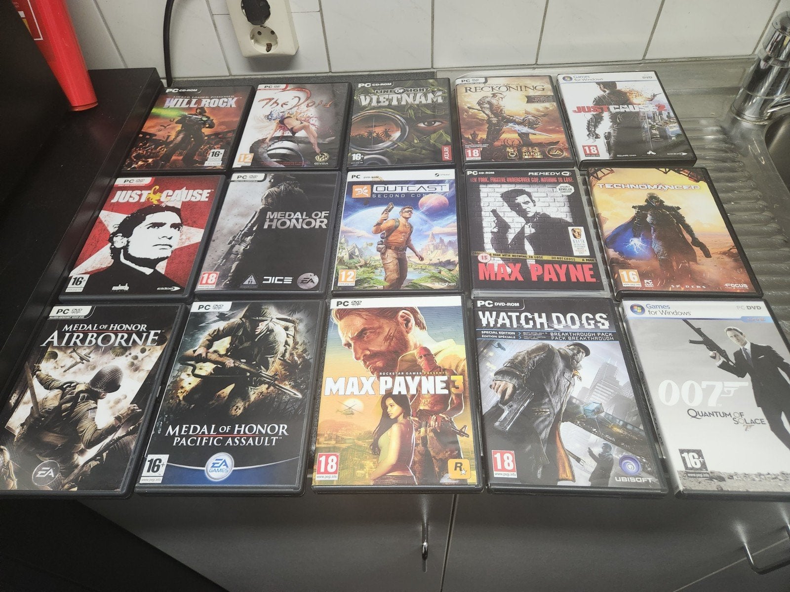 Diverse PC Games Collectie - Actie, RPG, Shooter, Spelcomputers en Games, Games | Pc, Avontuur en Actie, Gebruikt, 1 speler, Ophalen of Verzenden