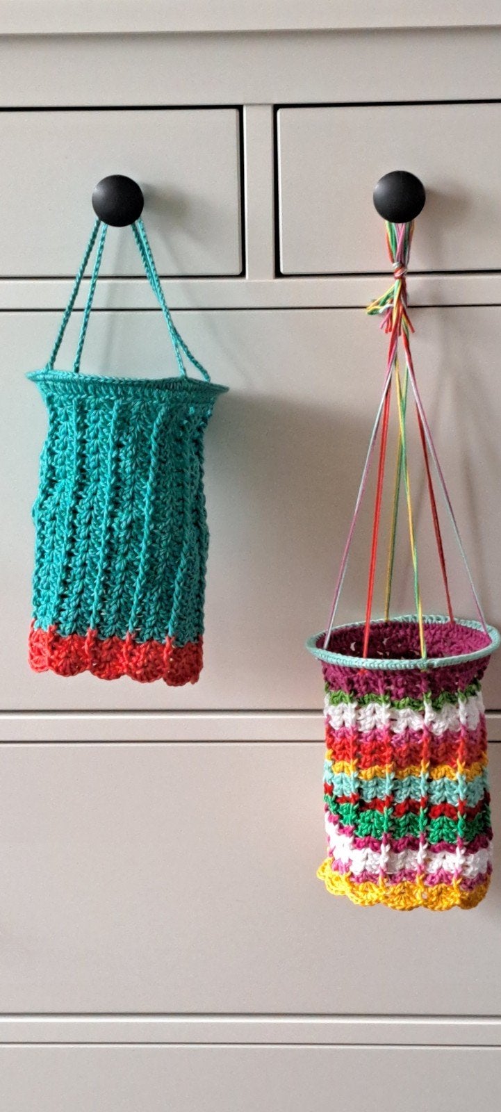 Gehaakte lantaarns - Kleurrijk en effen, Meerkleurig, Boho, Nieuw, Ophalen of Verzenden