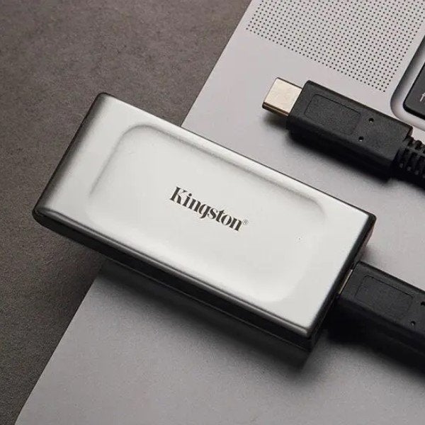 Kingston XS2000 externe SSD schijf 2 stuks, Computers en Software, Ophalen, Kingston, SSD, Zo goed als nieuw
