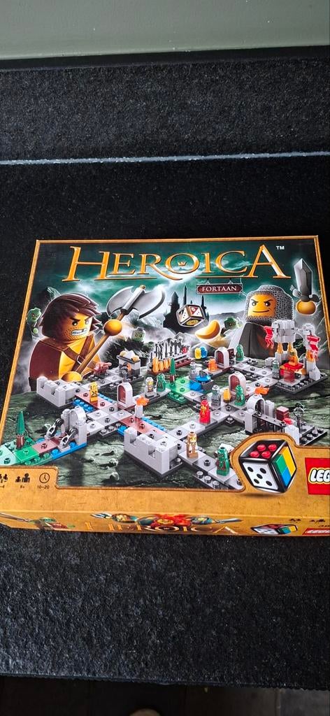 LEGO Heroica Fortaan Bordspel - Compleet en in goede staat, Ophalen of Verzenden, Zo goed als nieuw, Overige typen