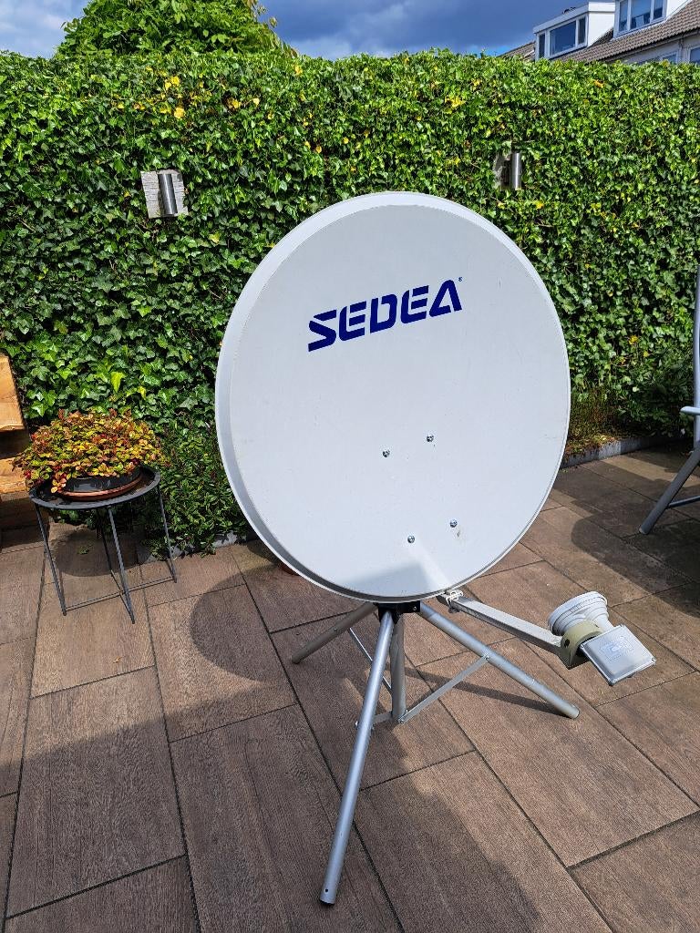 satelietontvanger compleet, Ophalen, Gebruikt, (Schotel)antenne-accessoires, Overige merken