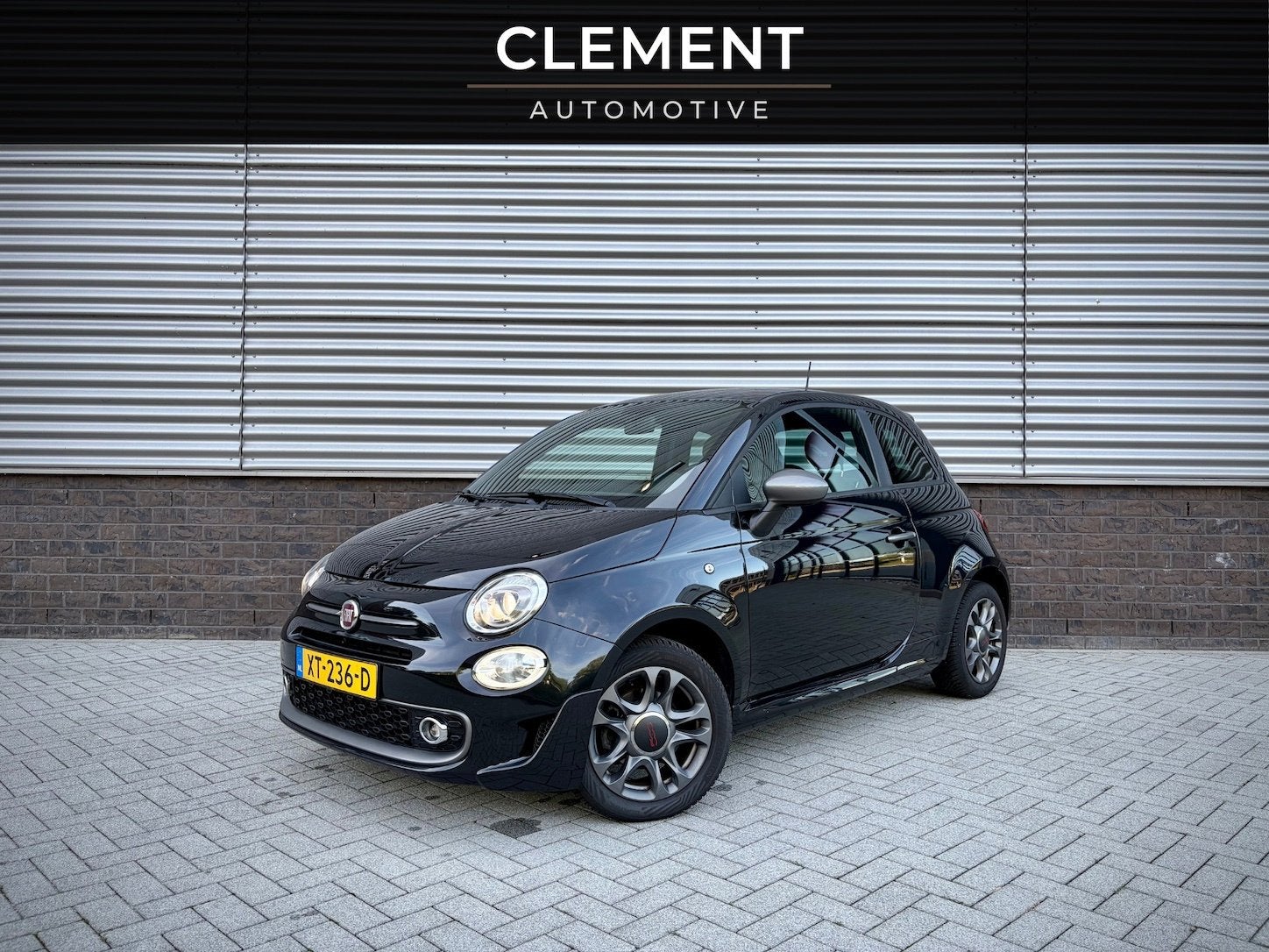 Fiat 500 1.2 Sport NAVI|CRUISE|CARPLAY|CLIMATE|DAB|LEER, Auto's, Voorwielaandrijving, Gebruikt, 4 cilinders, 840 kg