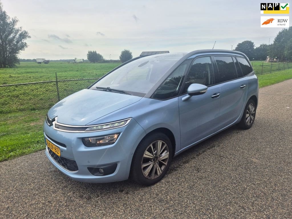 Citroen Grand C4 Picasso 1.6 e-HDi Business (7 Persoons), Auto's, Euro 5, Gebruikt, 1295 kg, 4 cilinders