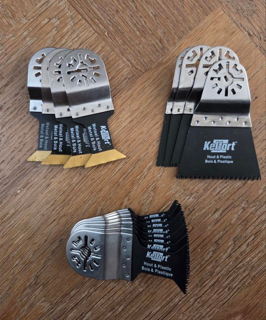 16 nieuwe "Fein" multitool zaagbladen., Ophalen of Verzenden, Nieuw, Minder dan 600 watt