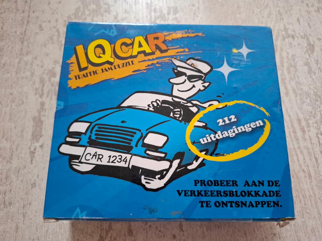 IQ CAR denk spel smartgames, Ophalen of Verzenden, Zo goed als nieuw