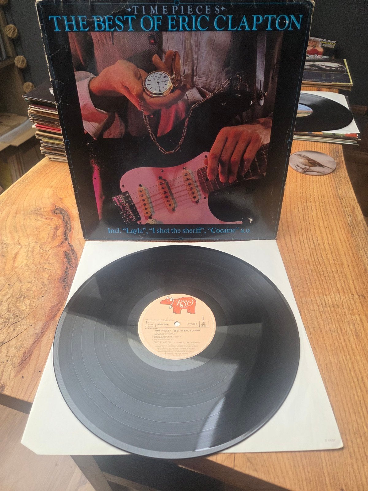 Eric Clapton - Time Pieces: The Best Of Eric Clapton LP, LP, Rock, Gebruikt, Ophalen of Verzenden