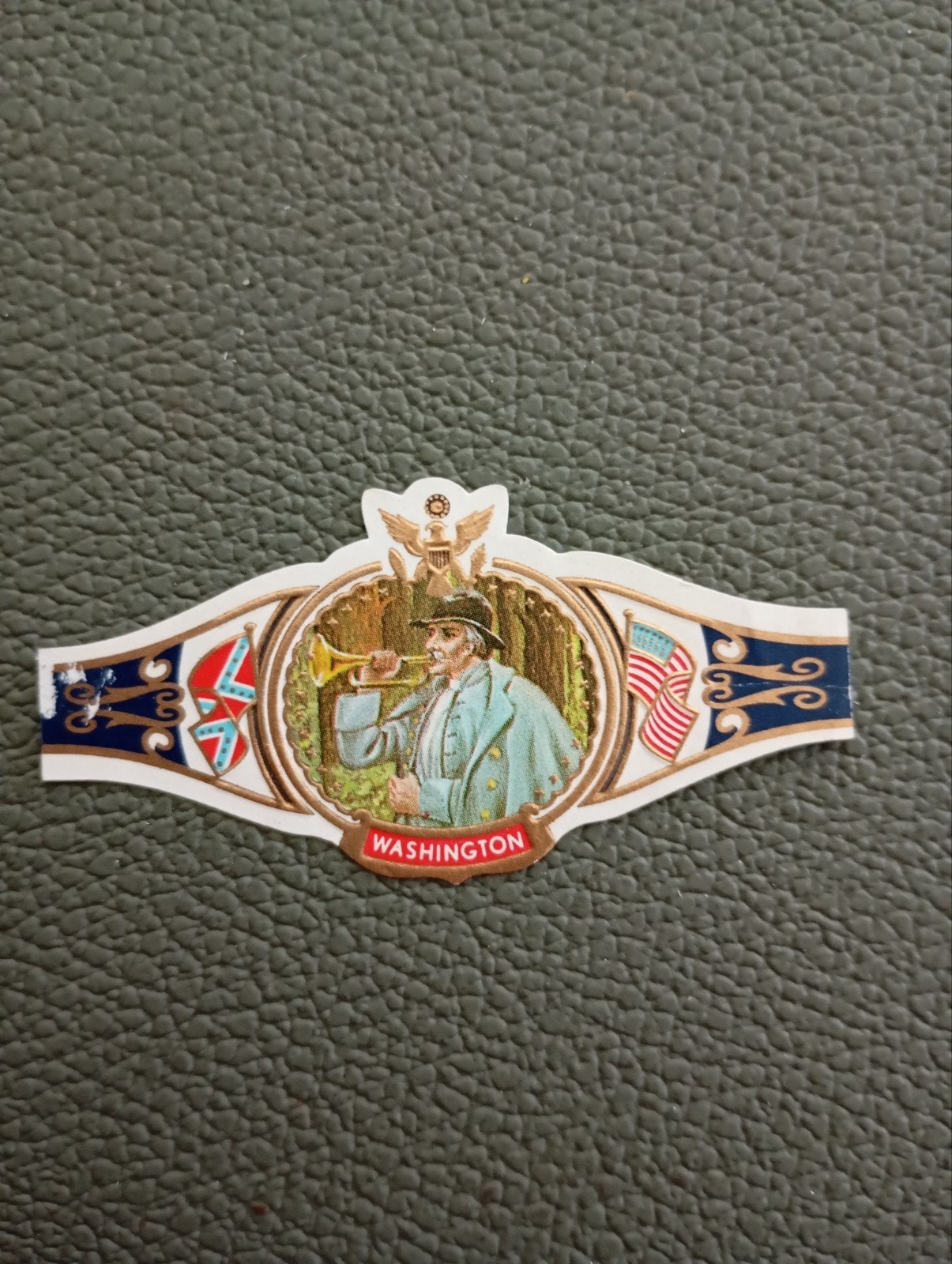 Vintage Sigaren bandje George Washington1966, Ophalen of Verzenden, Gebruikt