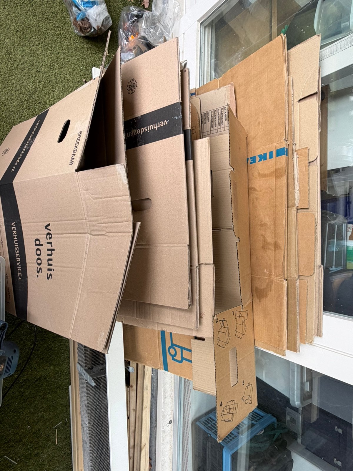 18 Verhuisdozen te Koop, Ophalen, Doos, 40 tot 60 cm, 50 tot 75 cm