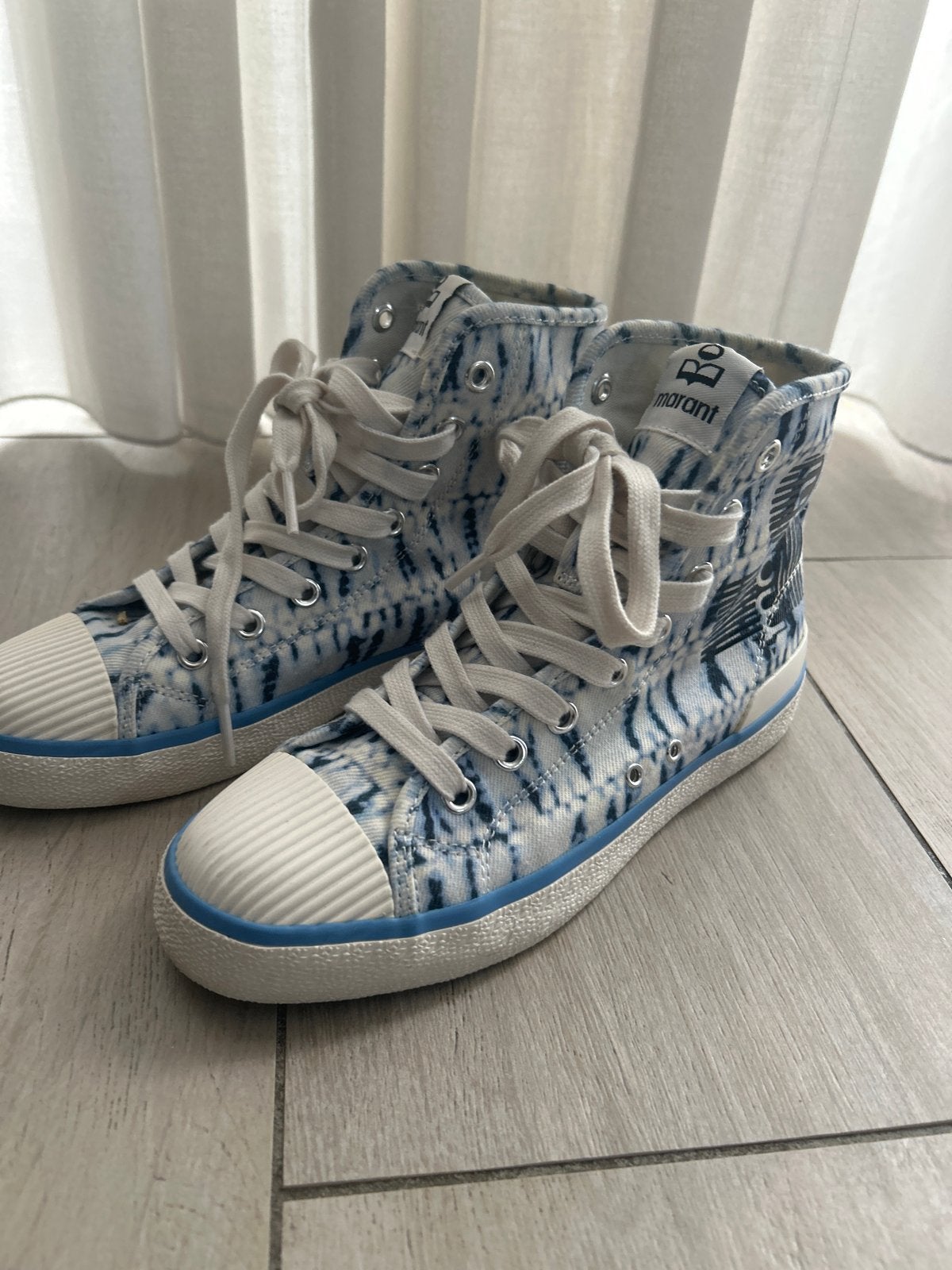 Isabel Marant sneakers maat 36, Ophalen of Verzenden, Gedragen, Blauw, Sneakers of Gympen