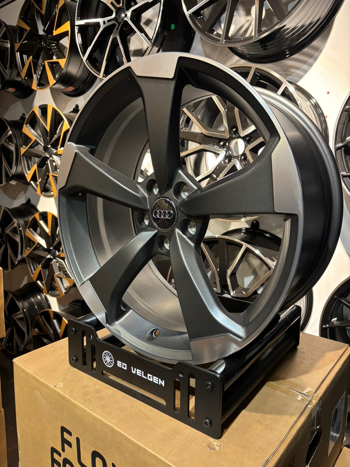 19 inch velgen voor Audi “ROTOR LOOK” A3/A4/S3/Q2, 19 inch, Velg(en), Nieuw, Ophalen of Verzenden