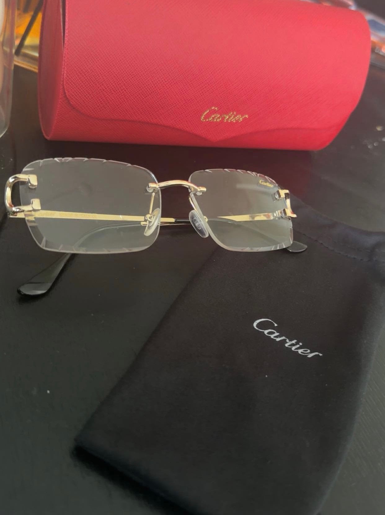 Cartier bril, Sieraden, Tassen en Uiterlijk, Zonnebrillen en Brillen | Heren, Ophalen of Verzenden, Nieuw, Bril, Overige merken