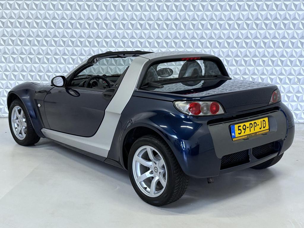 Smart Roadster 0.7 45 Automaat + Hardtop, Auto's, Automaat, Gebruikt, Zwart, Origineel Nederlands