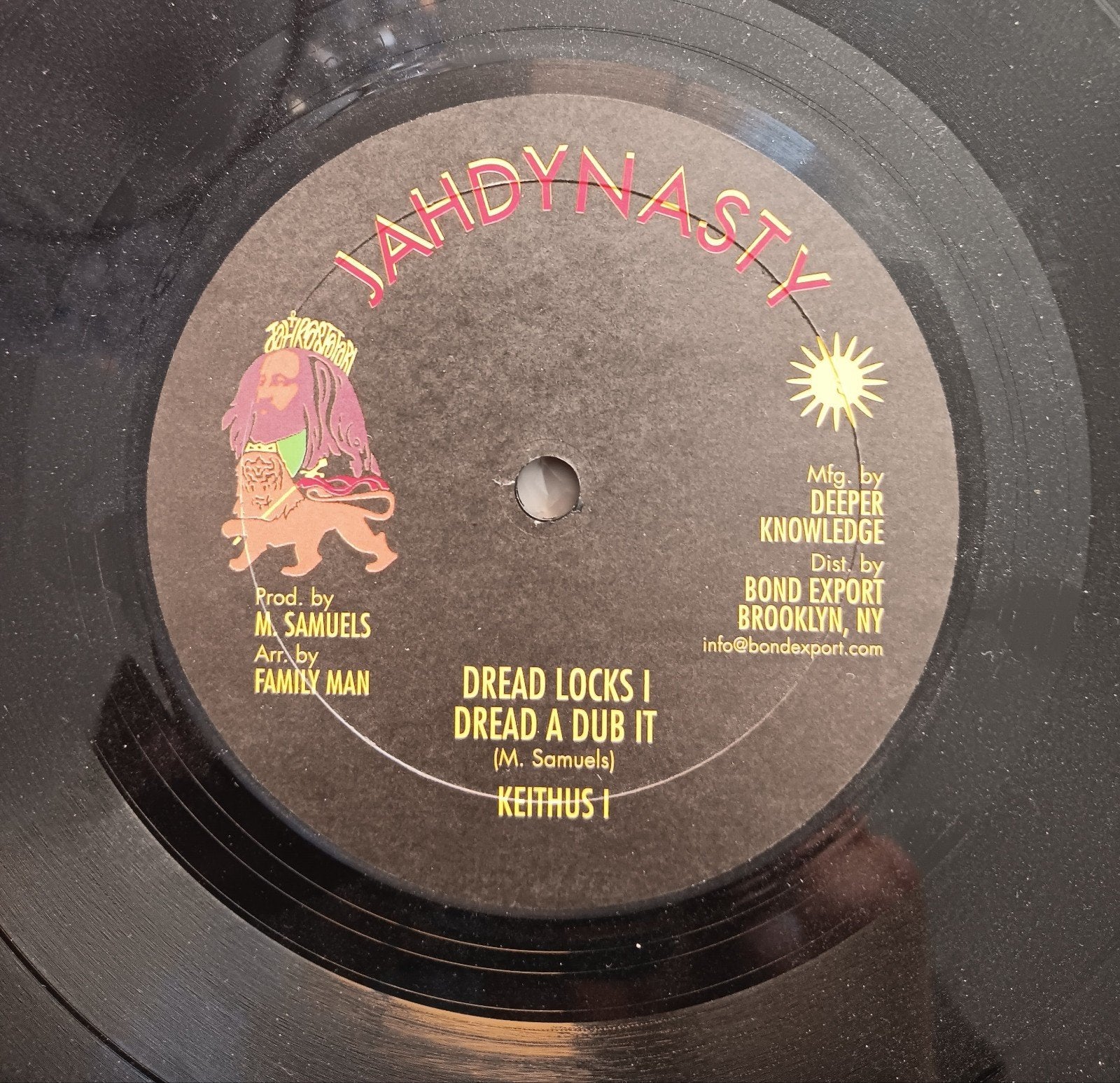 Dreadlocks in the Ark - Lee Perry productie - 10", Speciale editie, Reggae, Ophalen of Verzenden, Zo goed als nieuw