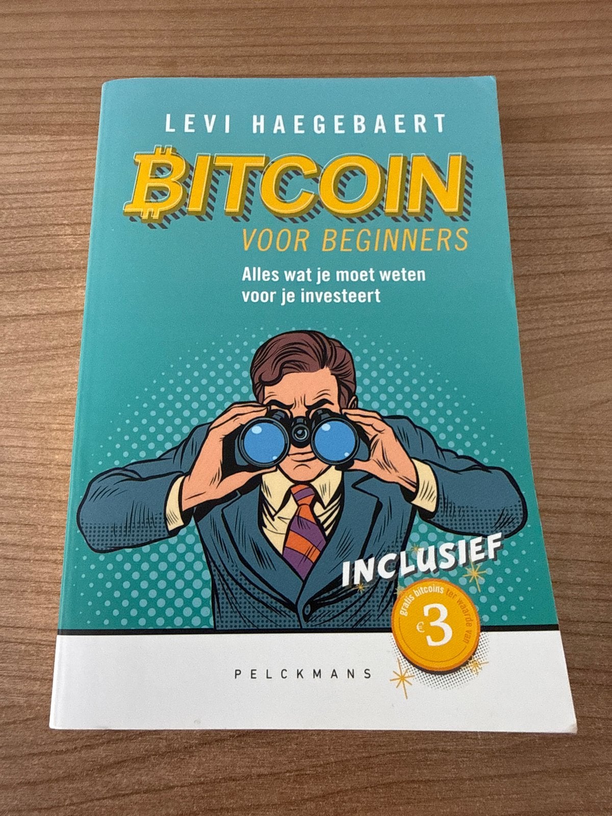 Bitcoin voor Beginners - Inclusief €3 gratis Bitcoin, Ophalen, Zo goed als nieuw, Overige wetenschappen