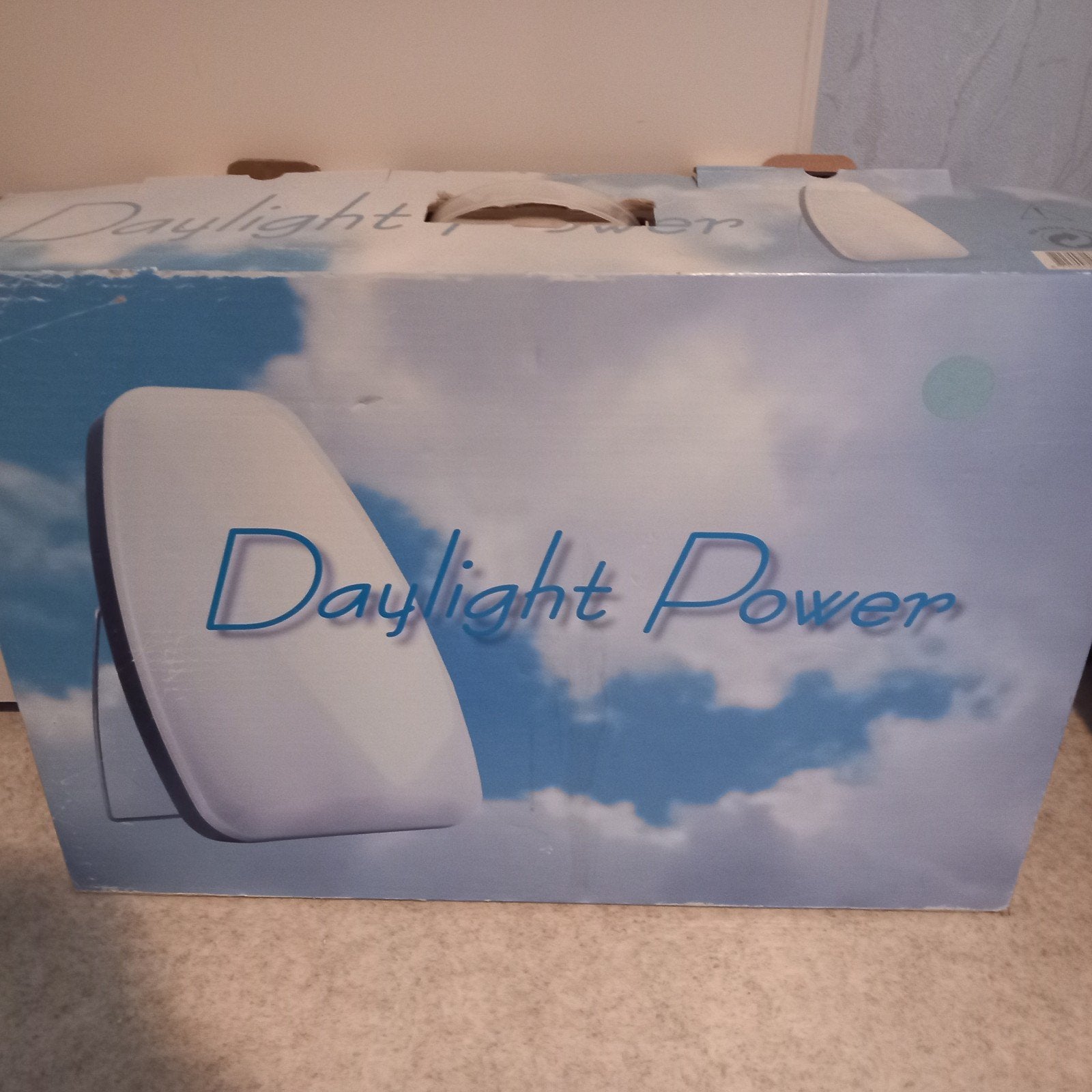 Daylight Power daglichtlamp - Tegen winterdepressie, Kunststof, Ophalen of Verzenden, Zo goed als nieuw, Modern