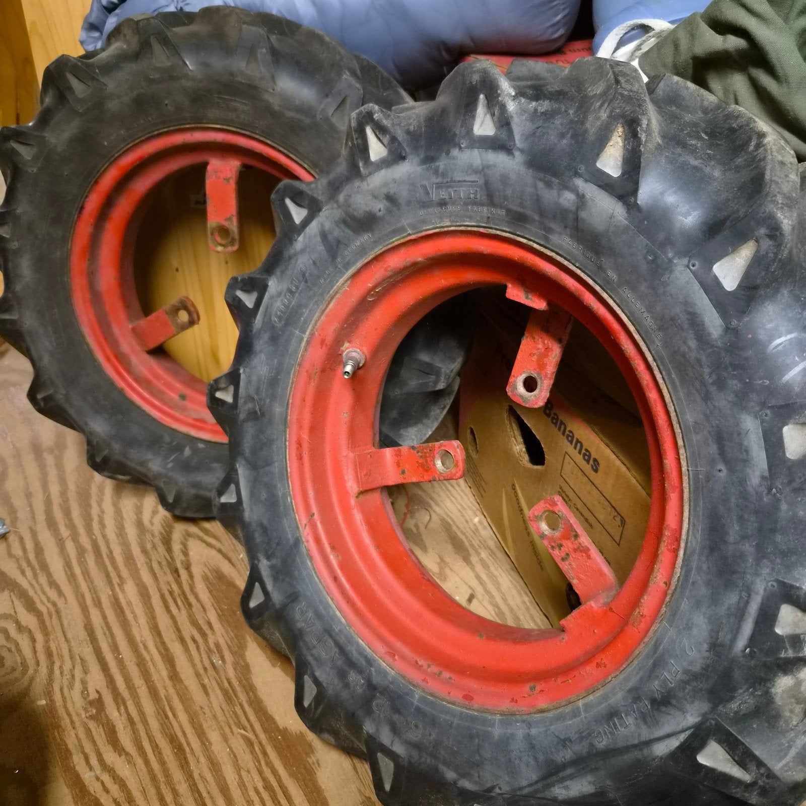 2 wielen 12 inch tuinfrees Holder E5/E6, Ophalen of Verzenden, Gebruikt, Overige soorten